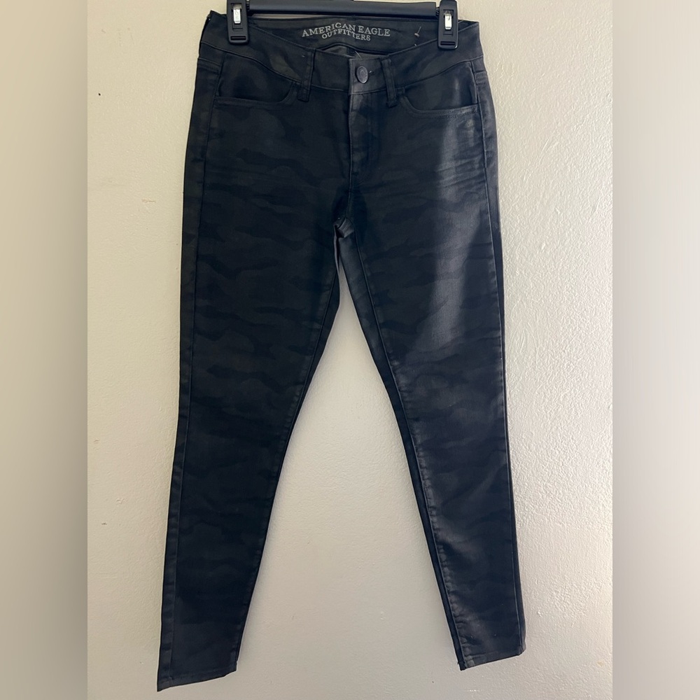 American Eagle Camo Jeggings